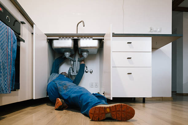 Professional Drain Cleaning technician working in Salt Lick, KY